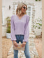 Eyelet Notched Neck Balloon Sleeve Blouse nicholesgifts