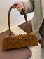 Solid Color Shoulder Bag nicholesgifts