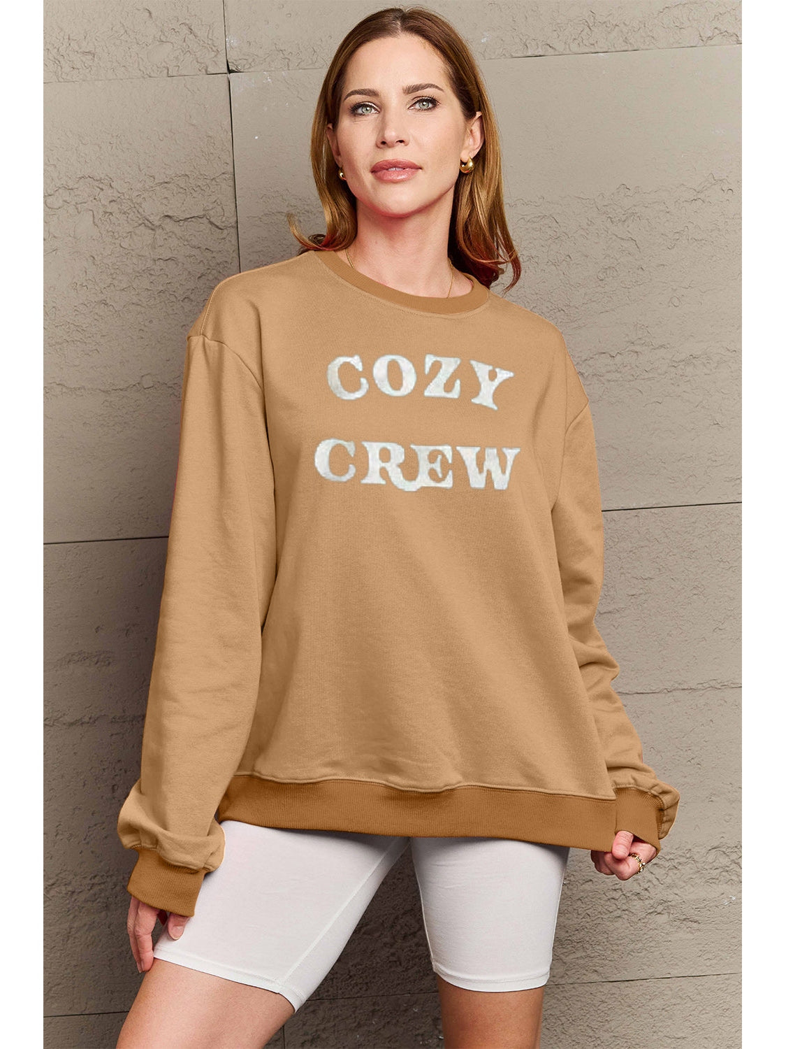 Simply Love Full Size COZY GREW Graphic Sweatshirt nicholesgifts