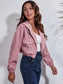 Drawstring Hooded Zip Up Jacket with Pockets nicholesgifts