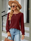 Round Neck Flounce Sleeve T-Shirt nicholesgifts