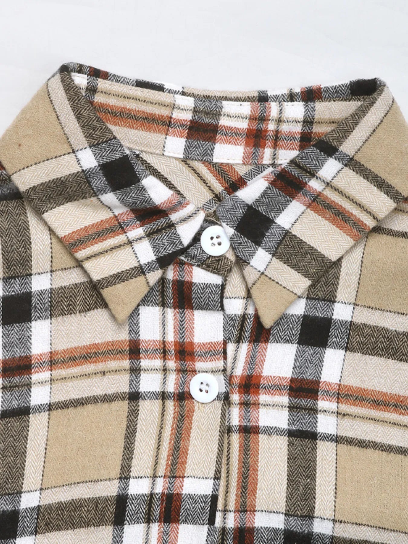 Plaid Button Up Shirt and Skirt Set NicholesGifts