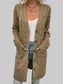 Women Cable-Knit Button Down Cardigan with Pockets nicholesgifts