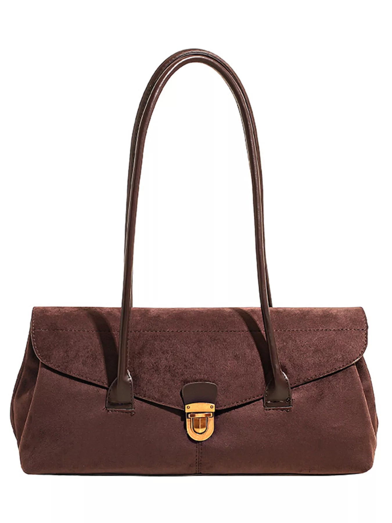 Vintage Buckle Closure Shoulder Bag nicholesgifts