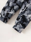 Baby and Toddler Girls Striped Hooded Bodysuit and Camouflage Pants Set nicholesgifts