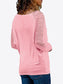 V-Neck Long Raglan Sleeve Top nicholesgifts