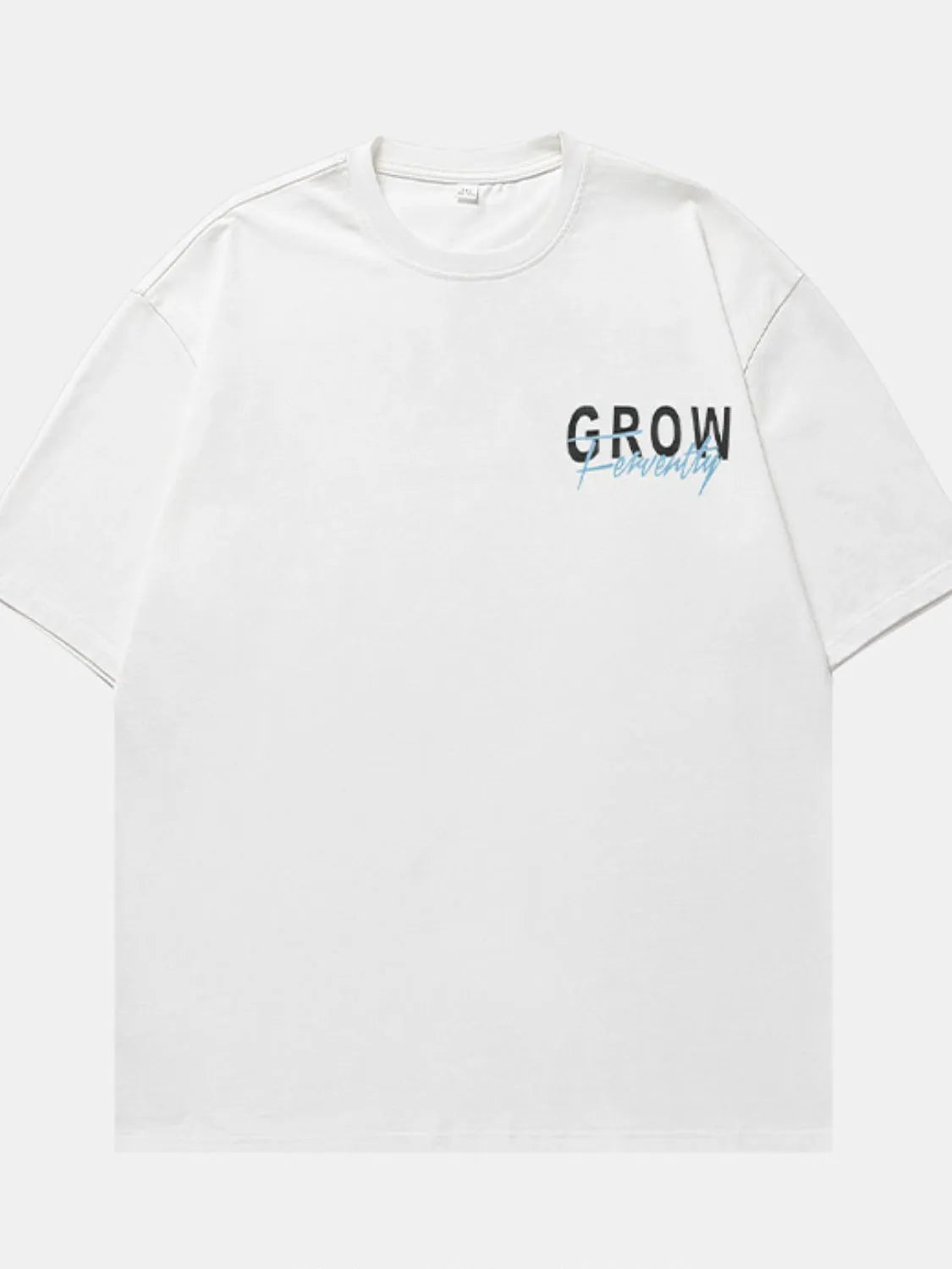 Men's Plus Size Letter Graphic Round Neck Half Sleeve T-Shirt NicholesGifts