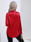 Collared Neck Buttoned Long Sleeve Shirt nicholesgifts