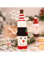 Christmas Knit Wine Bottle Cover nicholesgifts