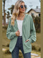 Drawstring Zip Up Dropped Shoulder Hoodie nicholesgifts