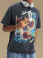 Men's Graphic Round Neck Half Sleeve T-Shirt nicholesgifts