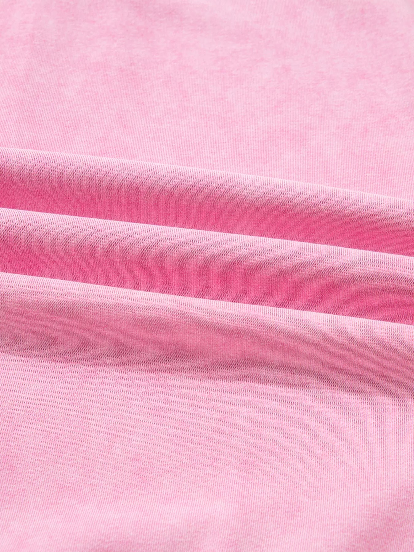 Mineral Wash Crossed Crew Neck Drop Shoulder Loose Sweatshirt Trendsi