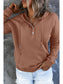 NicholesGifts Women Dropped Shoulder Long Sleeve Hoodie with Pocket nicholesgifts