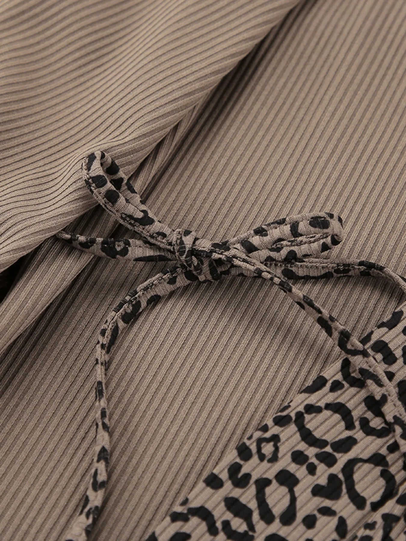Leopard Cami Cardigan and Shorts 3-Piece Set nicholesgifts