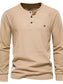 Men's Waffle-Knit Long Sleeve T-Shirt nicholesgifts