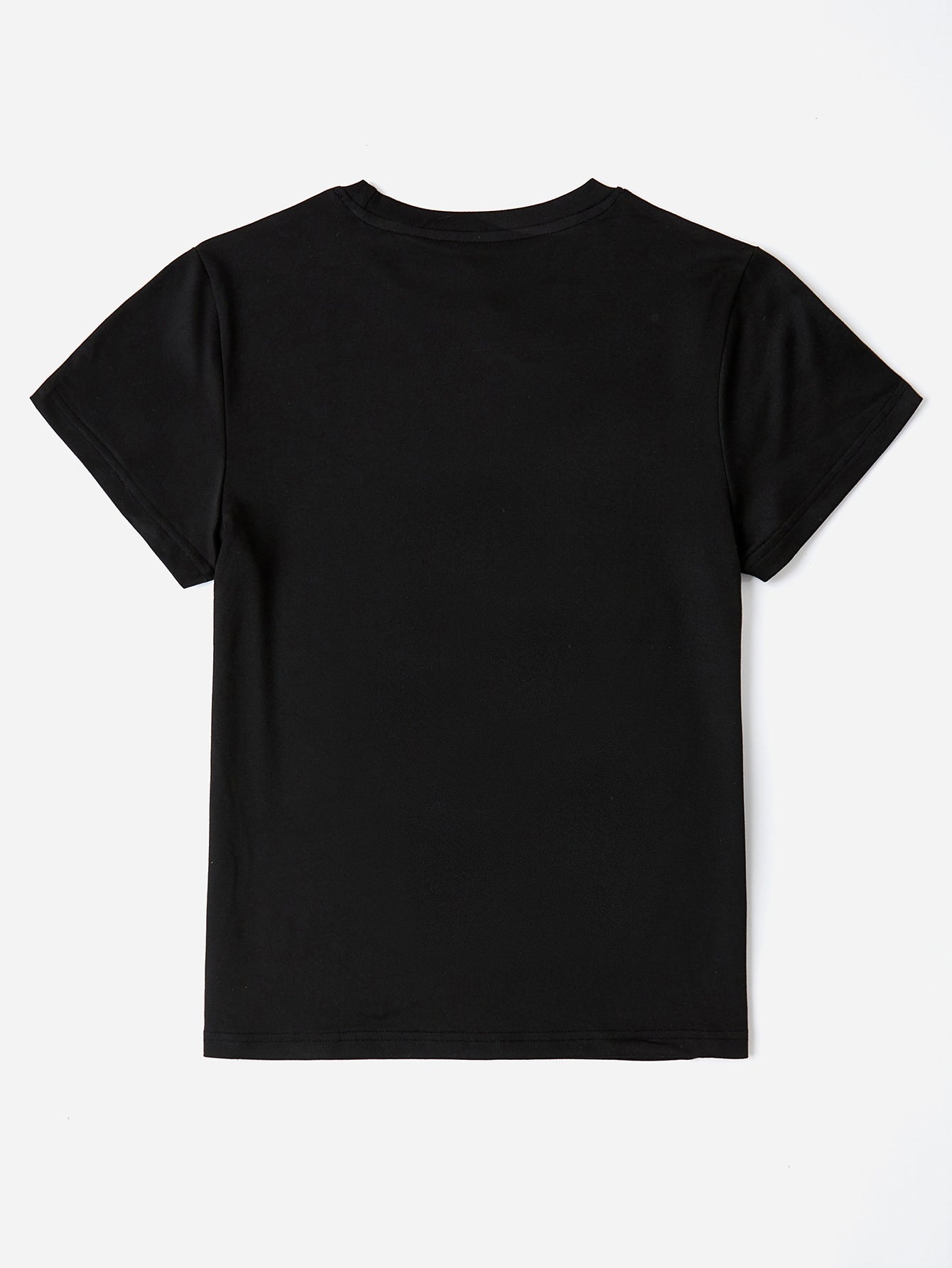 Women Religious Letter Graphic Round Neck Short Sleeve T-Shirt