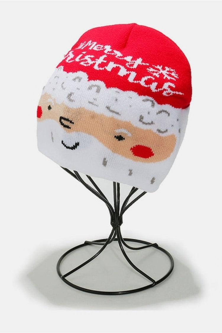 Christmas Pattern Knit Hat nicholesgifts