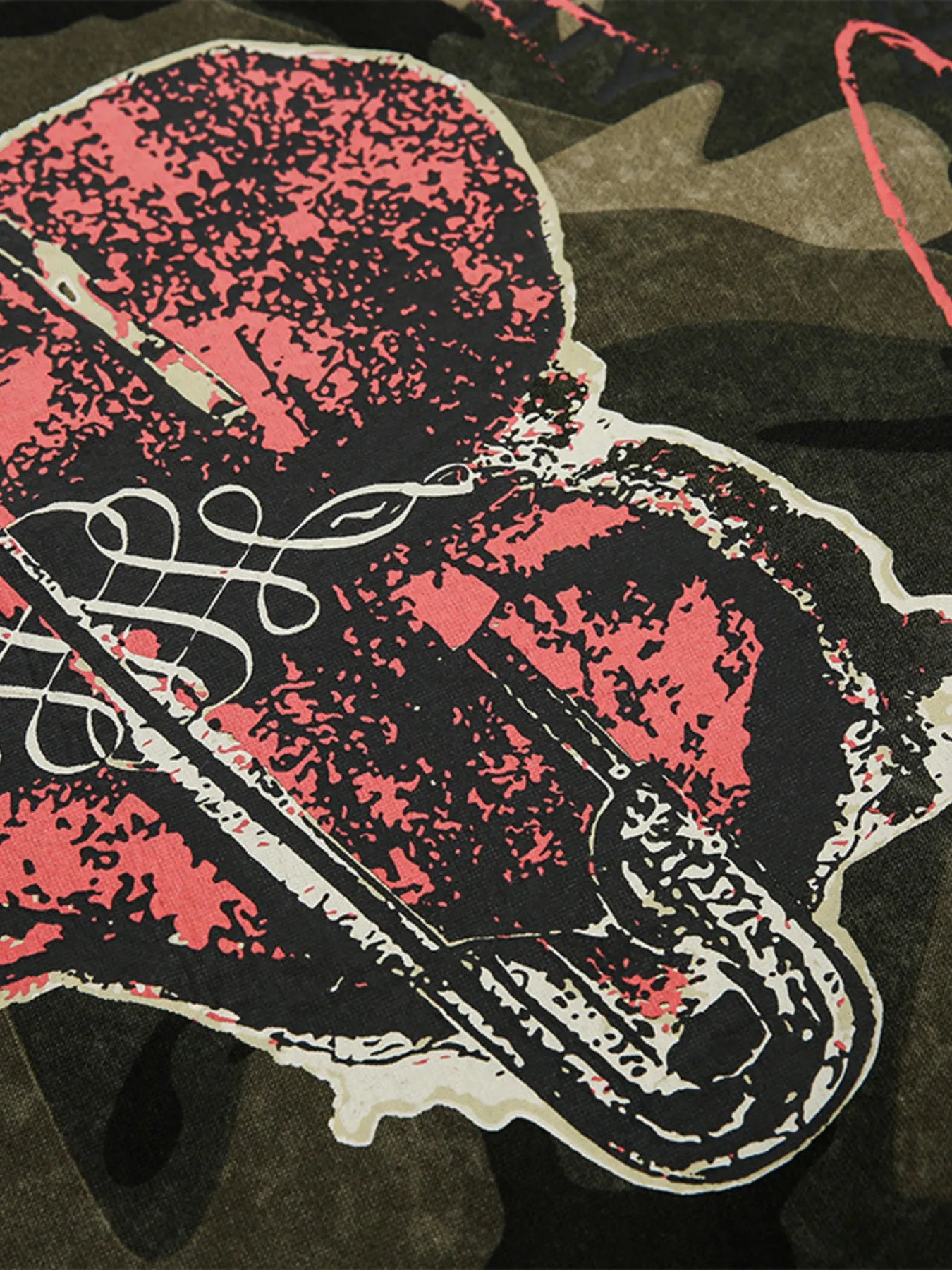 Men's Oversized Camouflage Heart Hoodie NicholesGifts