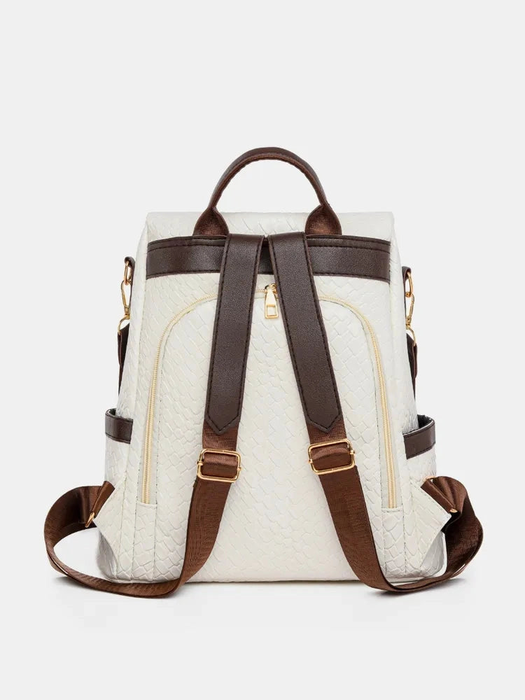 PU Leather Backpack Bag nicholesgifts