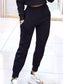 Casual Chic Cropped Sweatshirt and Jogger Set nicholesgifts