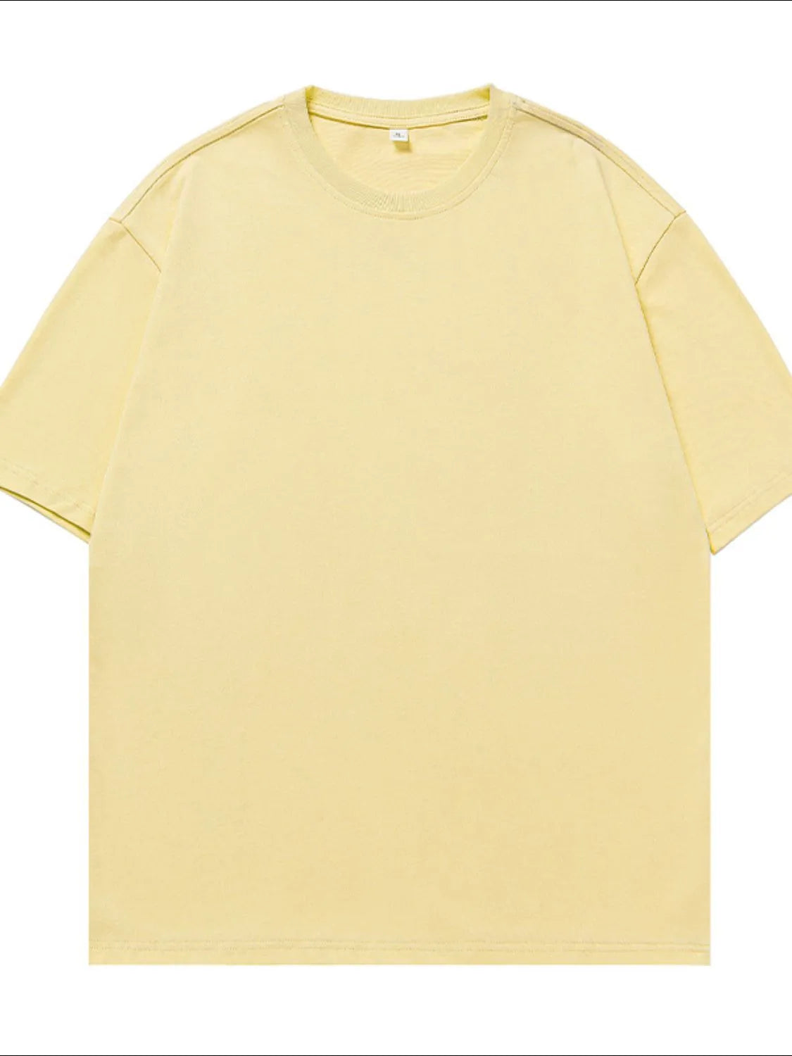 Men's Plus Size Round Neck Half Sleeve T-Shirt Trendsi
