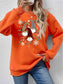 Faceless Gnomes Graphic Drop Shoulder Sweatshirt nicholesgifts