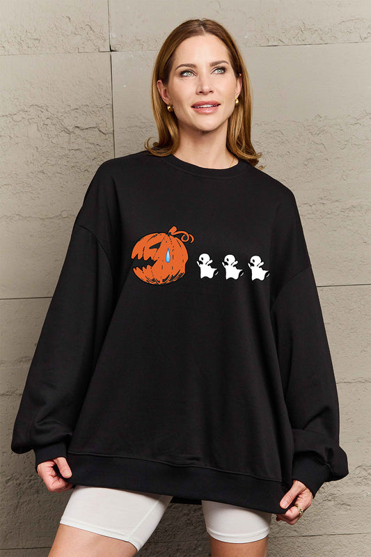 Simply Love Full Size Graphic Dropped Shoulder Sweatshirt NicholesGifts