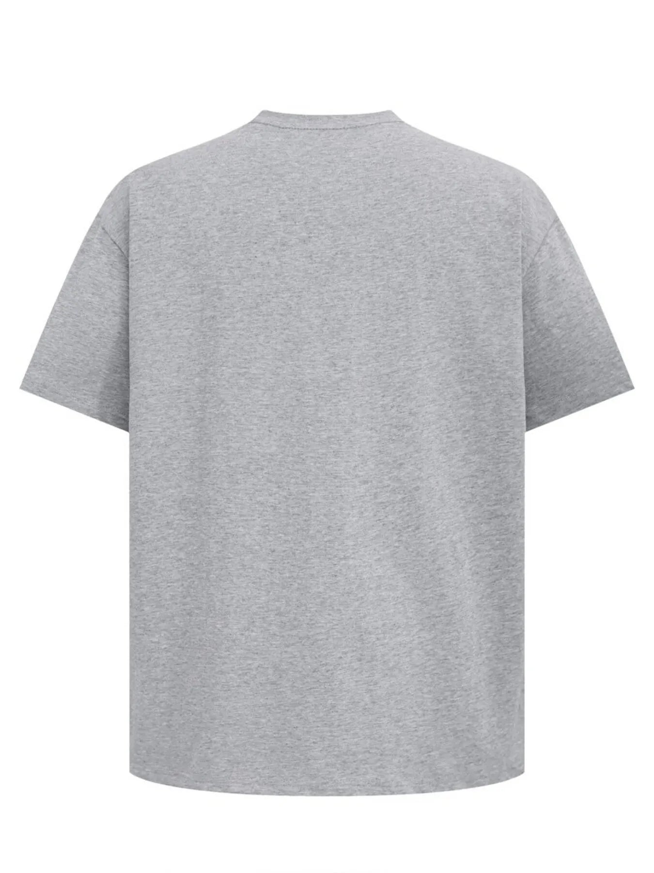 Men's Round Neck Short Sleeve T-Shirt Trendsi