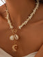 Starfish Shell Pendant Necklace nicholesgifts