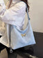 Butterfly Decor Convertible Shoulder Bag nicholesgifts