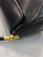 Leather Shoulder Bag with Golden Clasp nicholesgifts