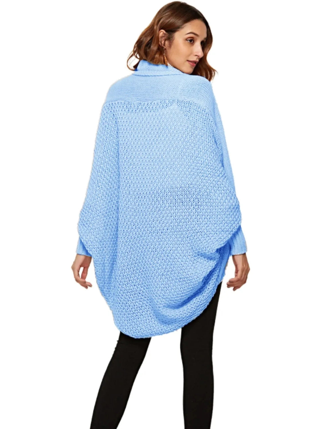 Angel Wings Open Front Batwing Sleeve Cardigan nicholesgifts