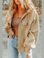 Zip-Up Drawstring Hooded Jacket nicholesgifts