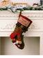 MERRY CHRISTMAS Stocking Hanging Widget nicholesgifts