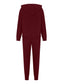 Zip Up Long Sleeve Hoodie and Joggers Set nicholesgifts