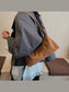 Lightweight Solid Color Shoulder Bag nicholesgifts