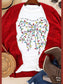 Full Size Bow Round Neck Short Sleeve T-Shirt nicholesgifts
