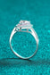 1 Carat Moissanite Heart 925 Sterling Silver Ring Trendsi