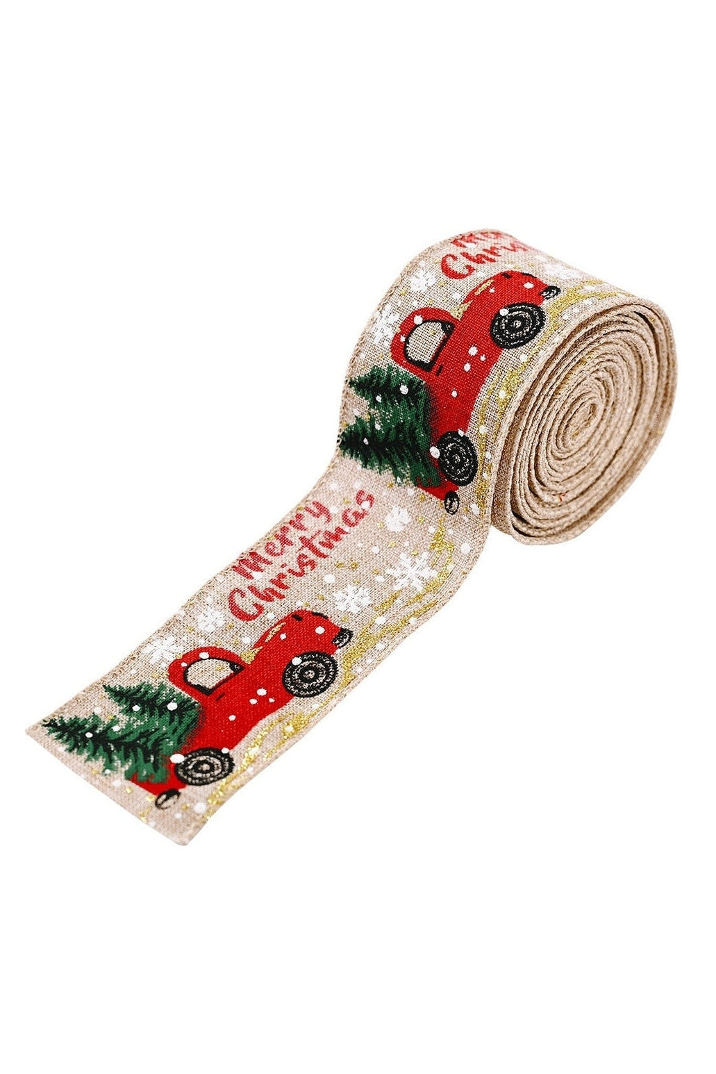 Car & Christmas Tree Ribbon nicholesgifts