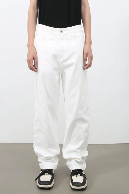 Men's Mid Rise Jeans with Pockets Trendsi
