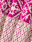 Geometric Elastic Waist Maxi Skirt nicholesgifts