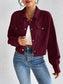 Honey Snap Down Long Sleeve Jacket nicholesgifts
