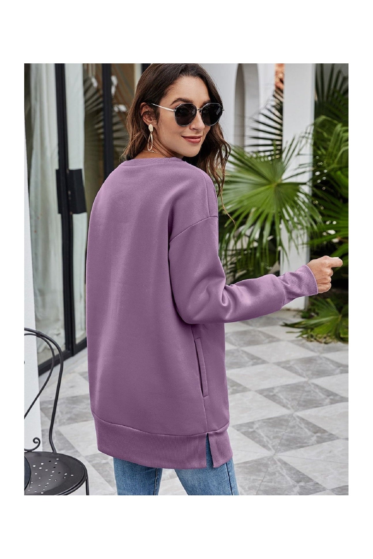 BELIEVE Graphic Tunic Sweatshirt NicholesGifts