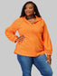 Women Basic Bae Side Slit Buttoned Waffle Knit Hoodie nicholesgifts