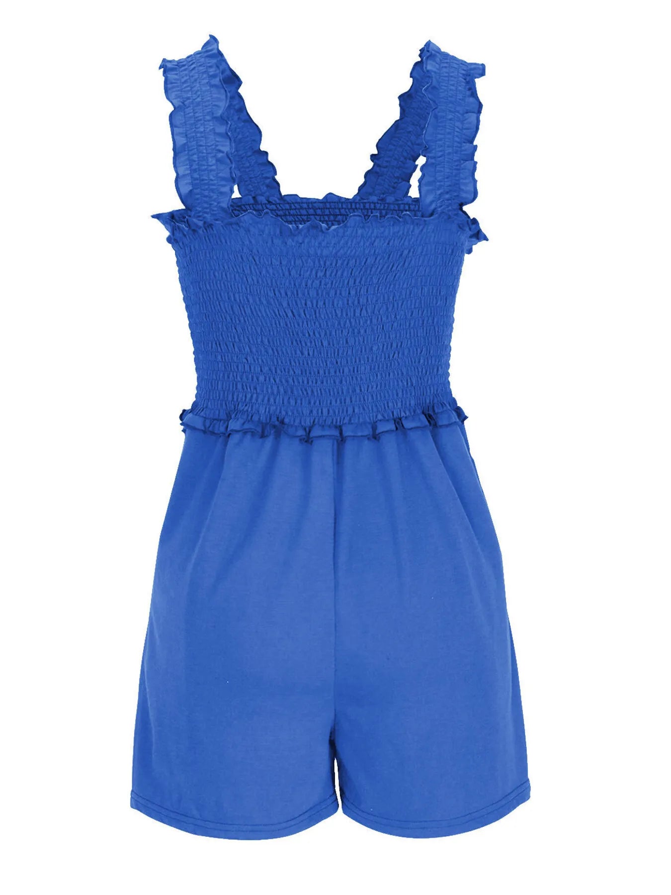 Smocked Square Neck Summer Romper nicholesgifts
