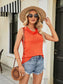 Cowl Neck Knit Vest nicholesgifts