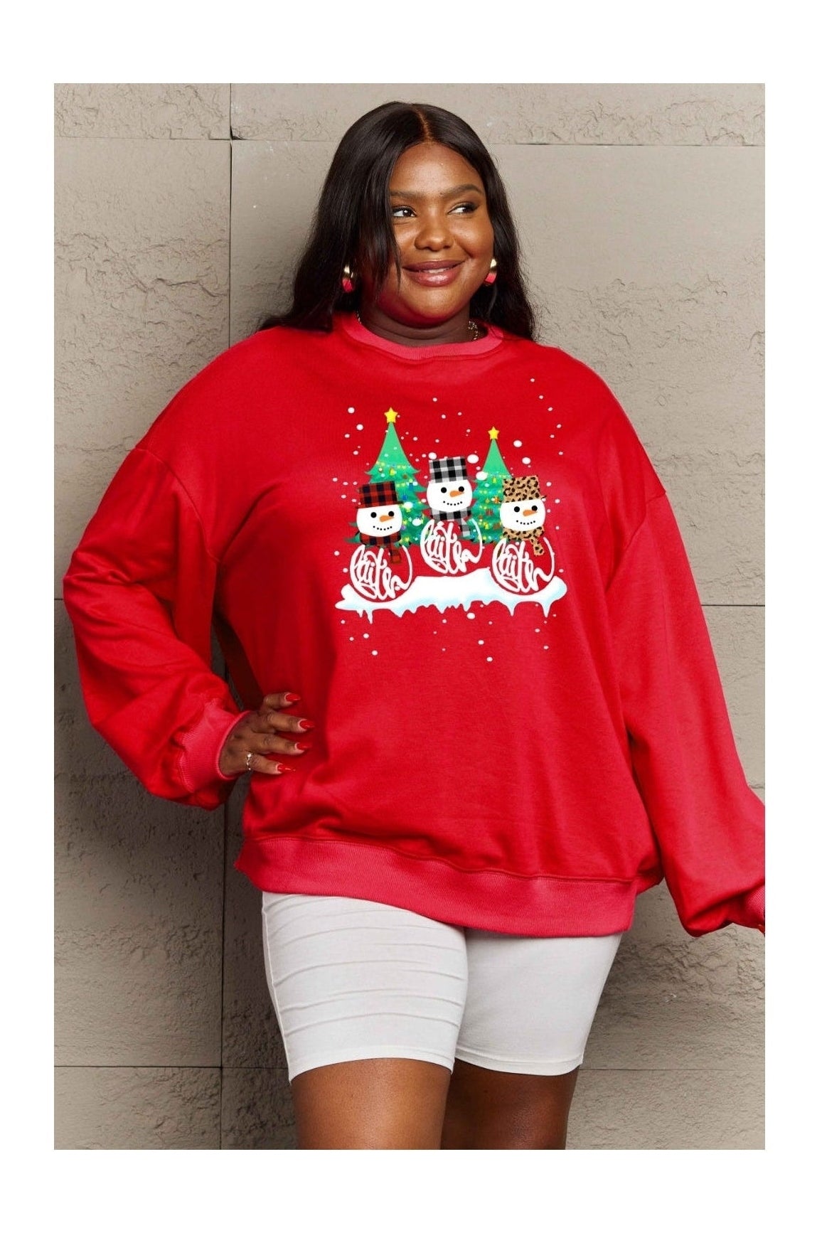 Simply Love Full Size Graphic Round Neck Sweatshirt nicholesgifts