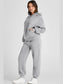 Dropped Shoulder Long Sleeve Hoodie and Pants Active Set nicholesgifts
