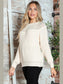 Round Neck Rib-Knit Sweater Trendsi