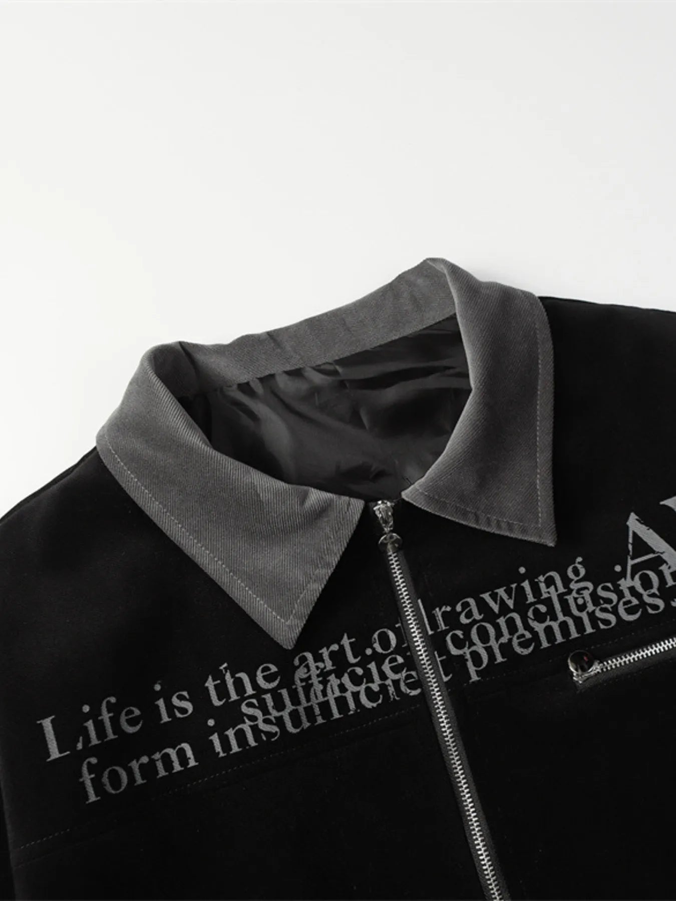 Men's Zip Up Long Sleeve Jacket Trendsi